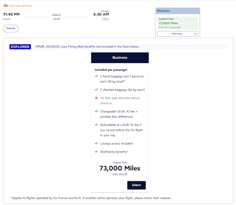 han-cdg taxes and fees